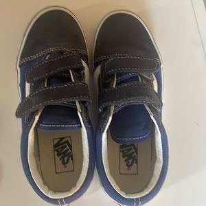 Vans boys size 2 shoes